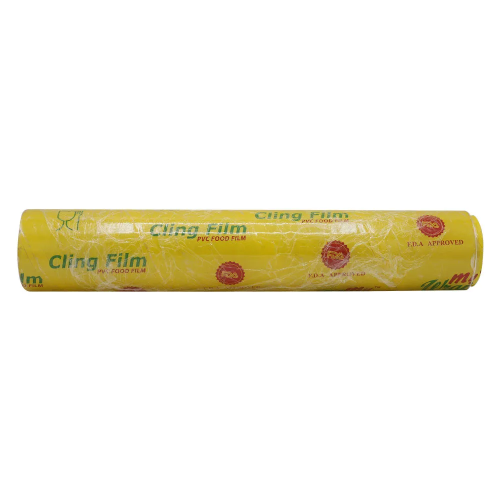 My Wrap Cling Film Plastic Food Wrap Thin Roll With Slide Blade Cutter 12Inch