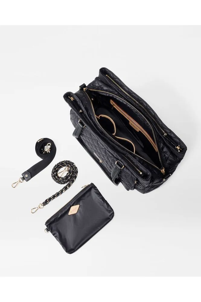 MZ Wallace Crosby Lock Tote 1581C1590 | Black