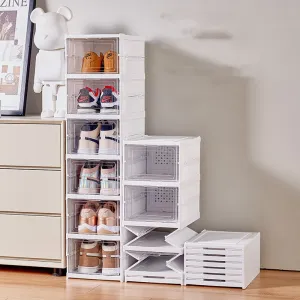 No Installation Thickened Shoe Box Transparent Cabinet Storage Home Shoe Rack