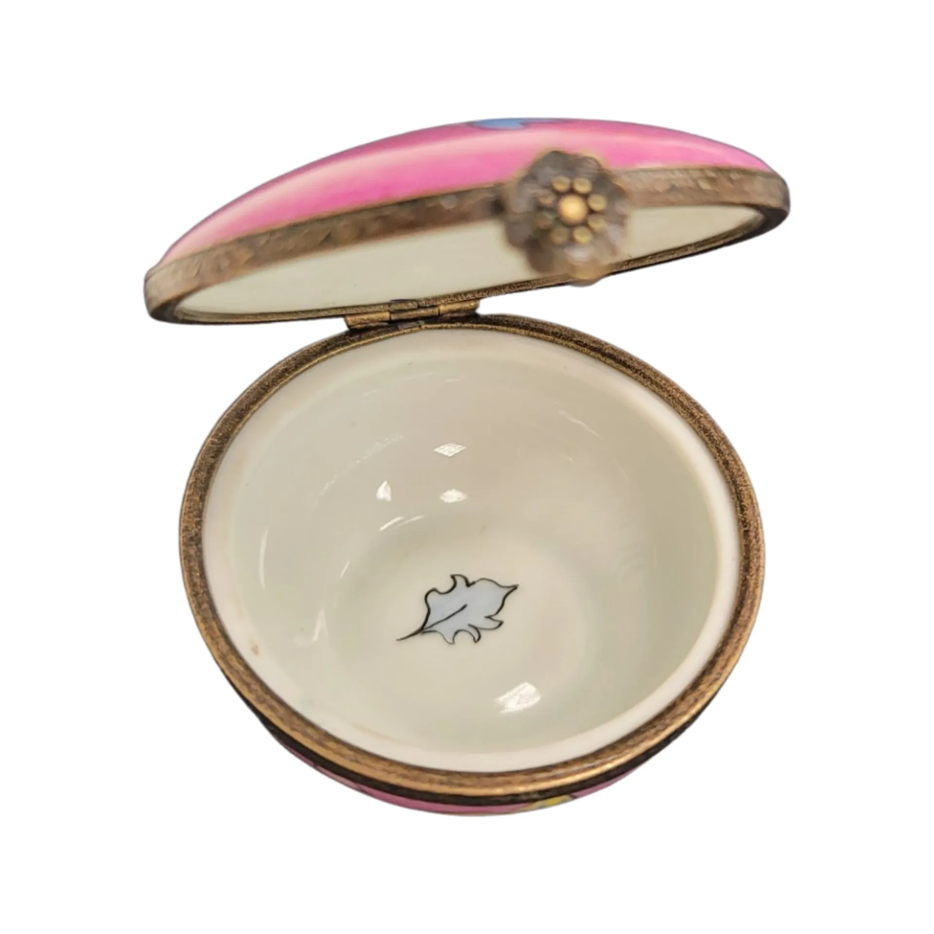 Pink Deco Round Pill