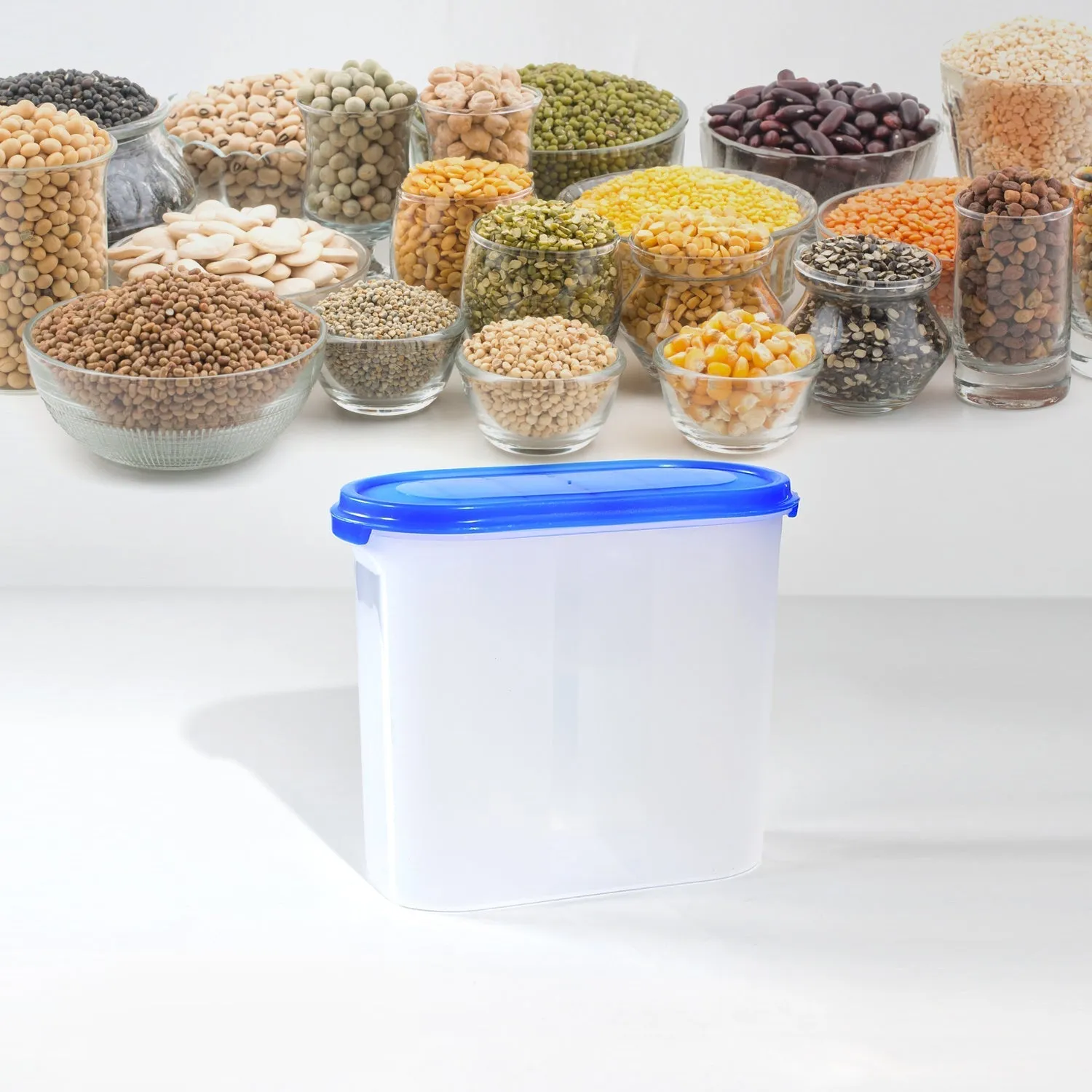 Plastic Storage Containers with Lid (1600 ML)