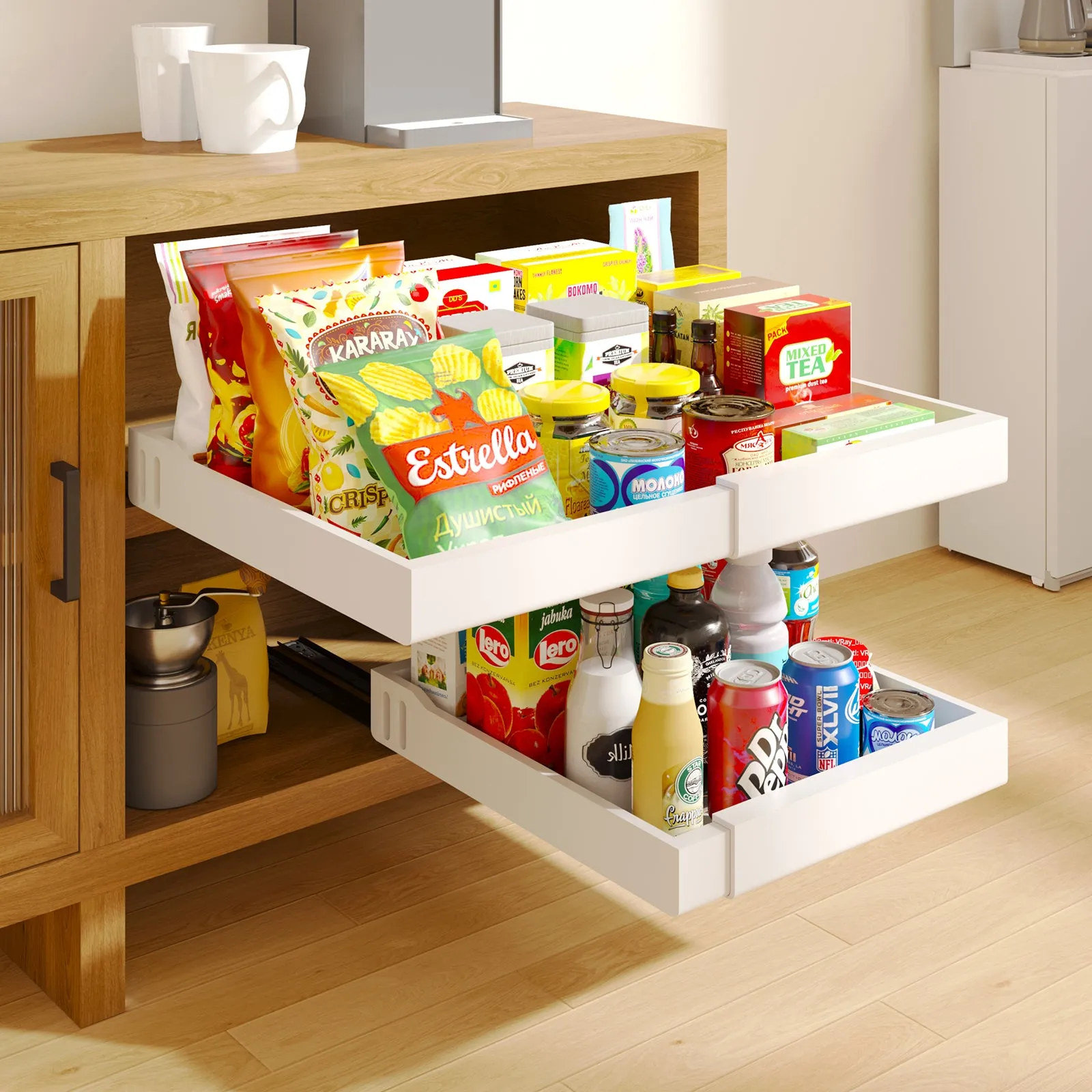 Pull Out Cabinet Organizer