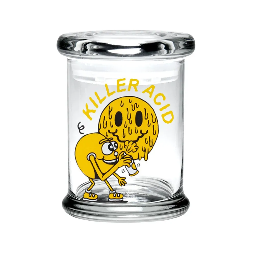 Pulsar 420 Jars x Killer Acid | Pop Top Jar | Miles Of Smiles