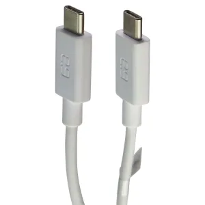 PureGear 3.3 ft. USB-C to USB-C Charging and Data Sync Cable - White