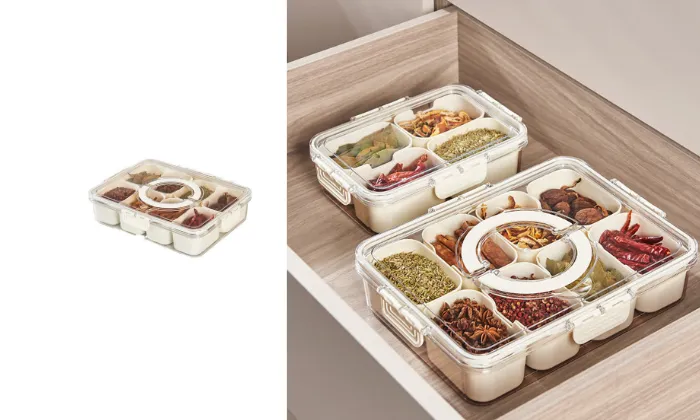 Sealed Spice Storage Box