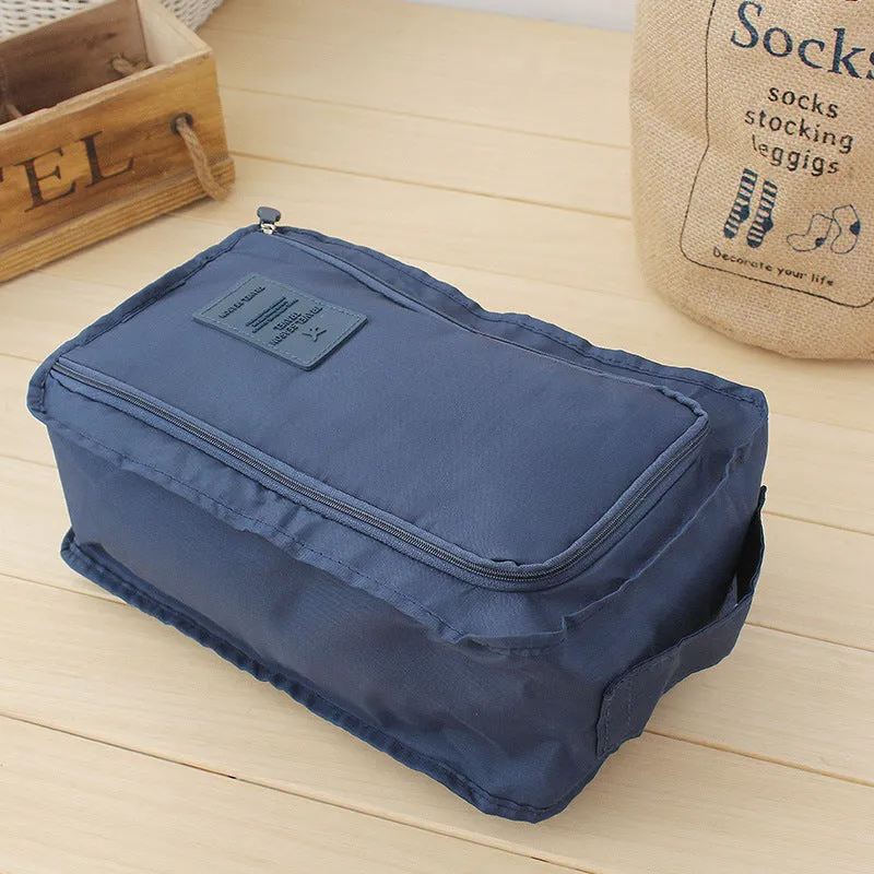 Shoe Storage Ultra-light Travel Bag Organiser with Zipper and Pocket