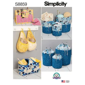 Simplicity Pattern 8859 Organizers