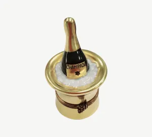 Small Champagne in Gold Bucket