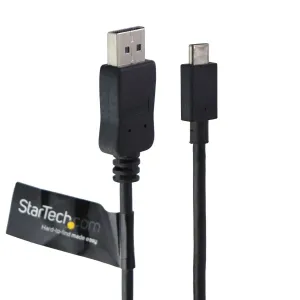 Startech USB-C to Display Port Cable - Black 6ft