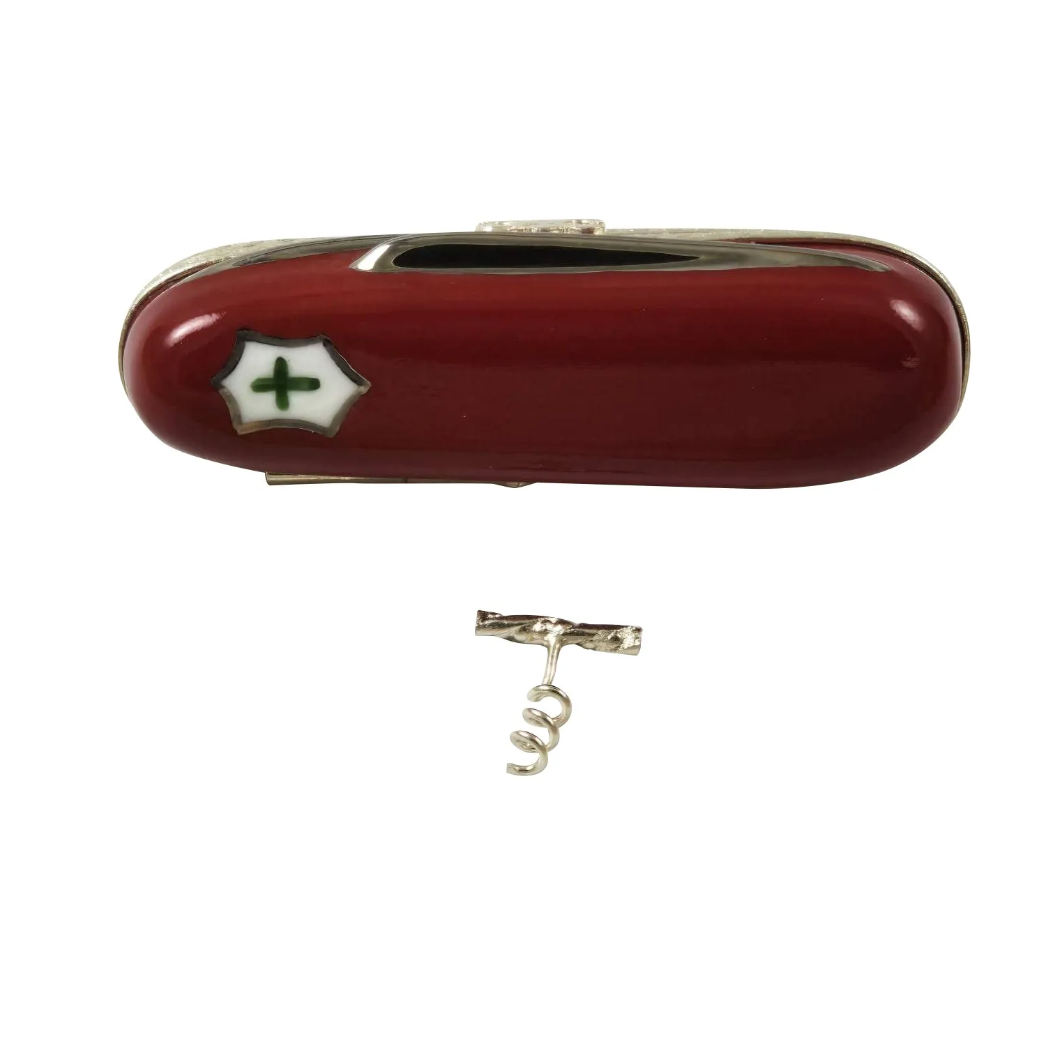 Swiss Army Knife with Brass Corkscrew