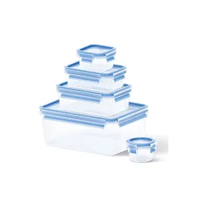 Tefal, MasterSeal Fresh Box, 5 Piece Set from 0.15 to 3.70L