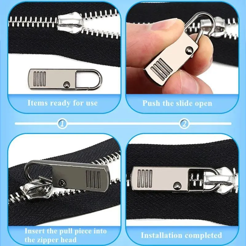 Ultimate Zipper Pull Replacement Kit: Upgrade and Repair Bags Effortlessly