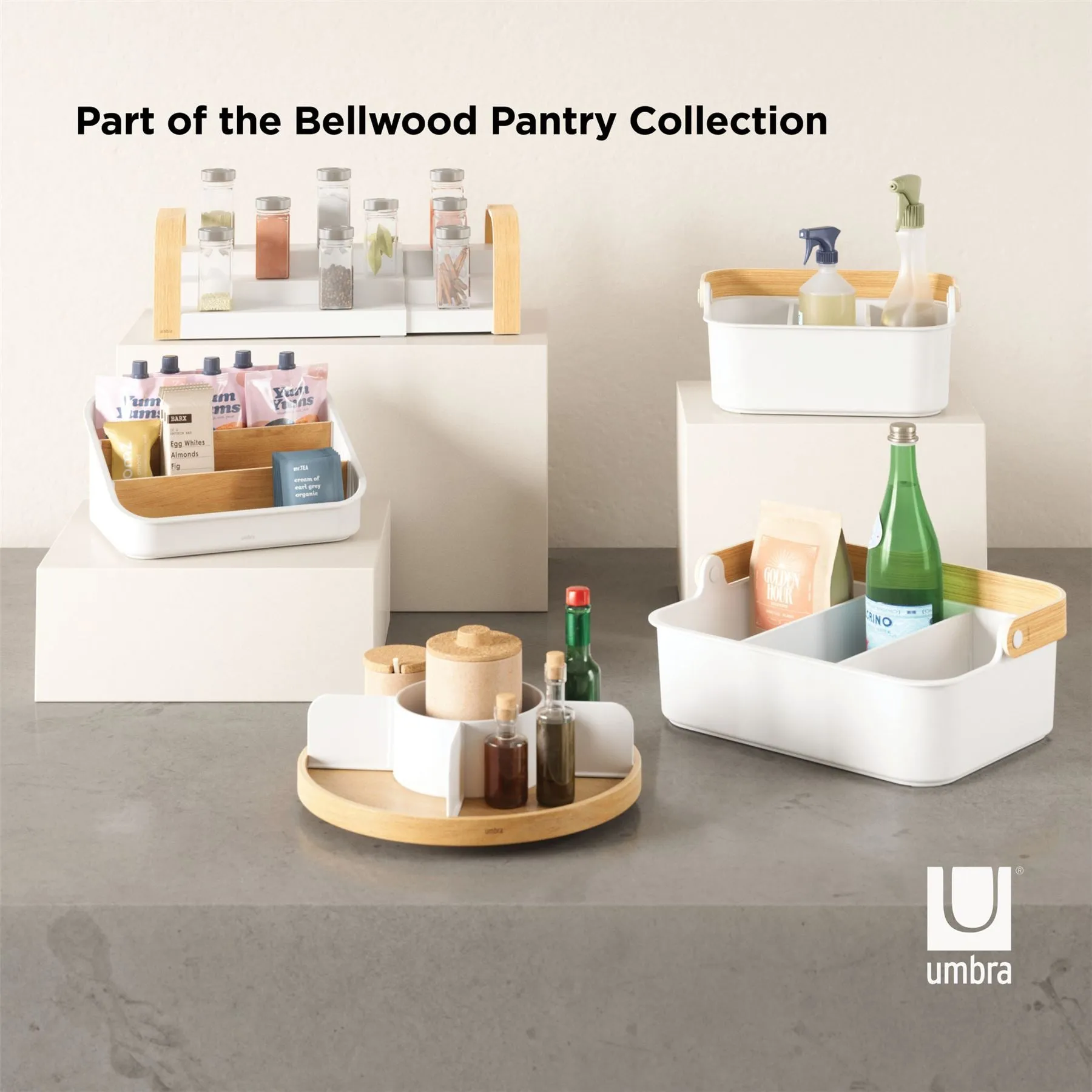 Umbra Bellwood Pantry Organizer Collection