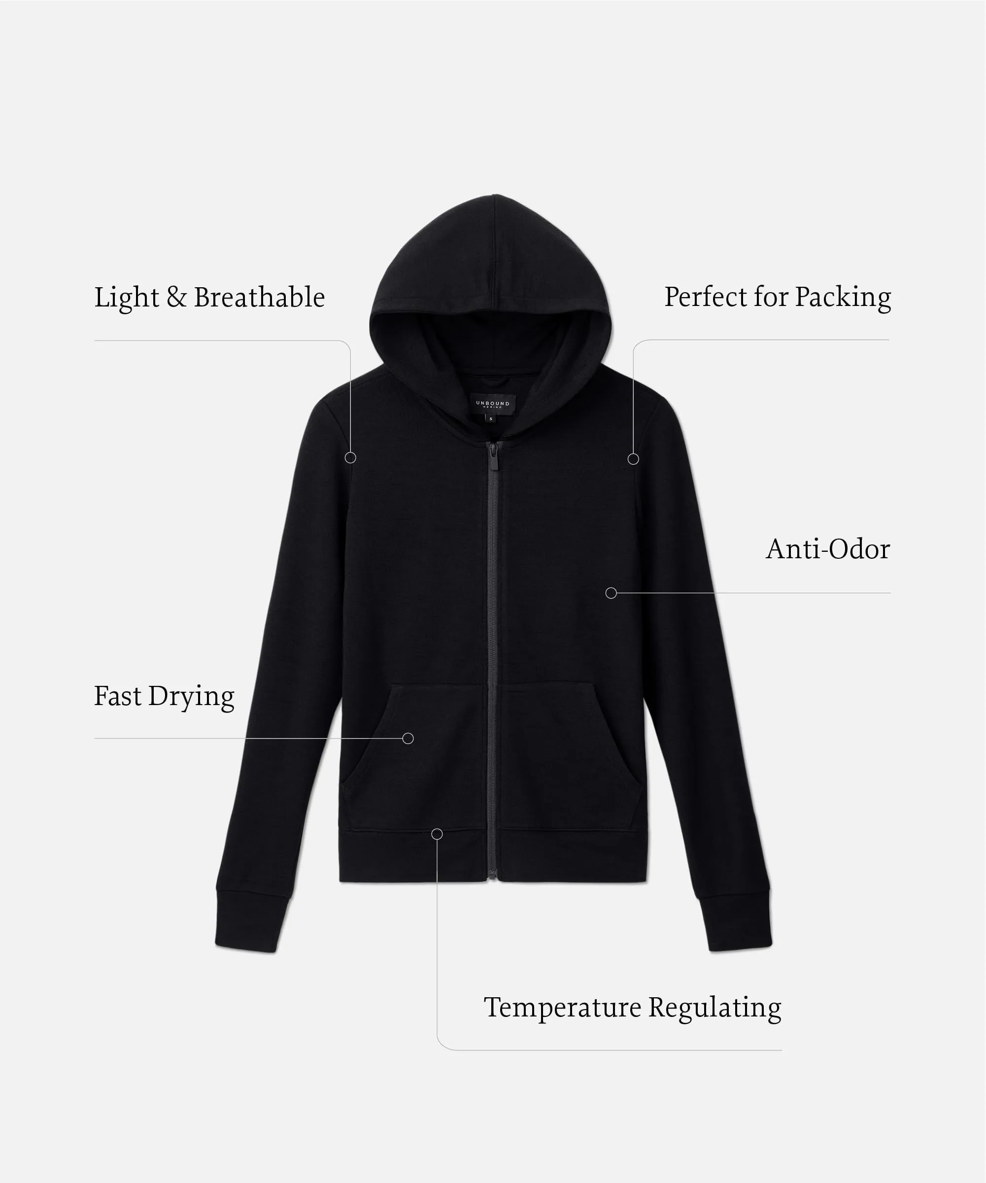 Women's Compact Travel Hoodie