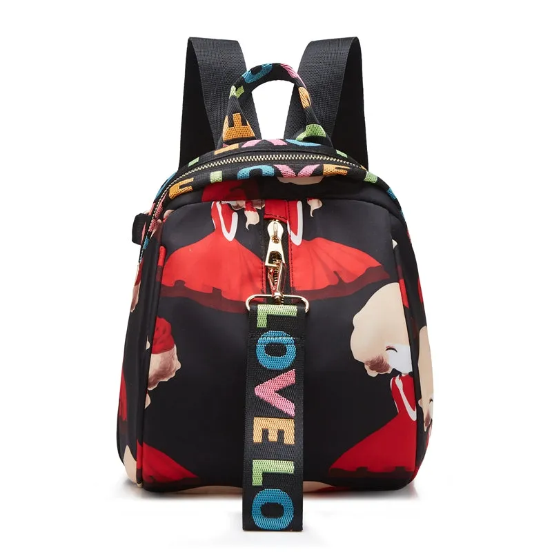 Women's Oxford Cloth Small Backpack